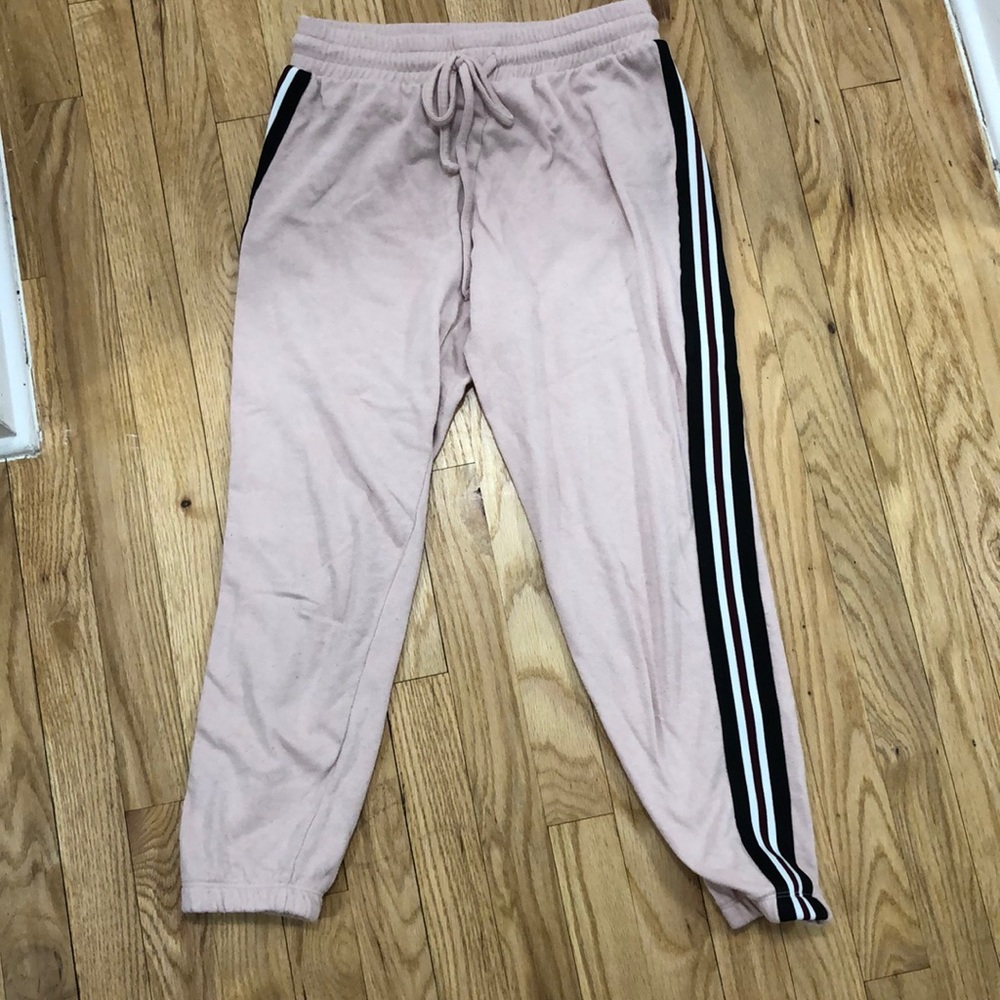 Striped jogger